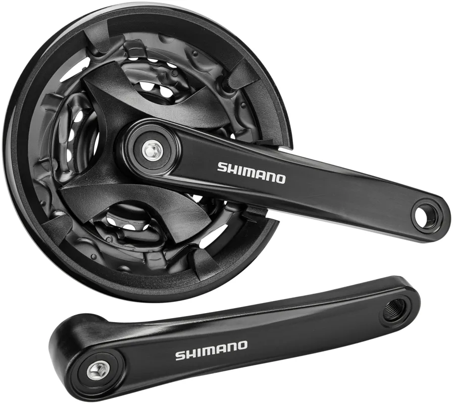 Neu Im Sortiment Shimano FC-MT101 Kurbelsatz 9-fach schwarz