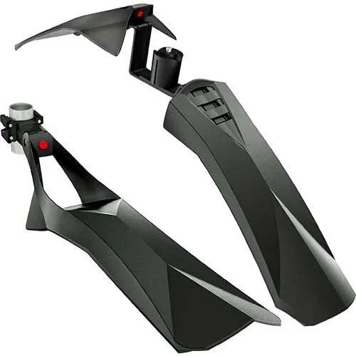 Hebie Viper X Stealth Schutzblechset 26-29" schwarz Must-Have