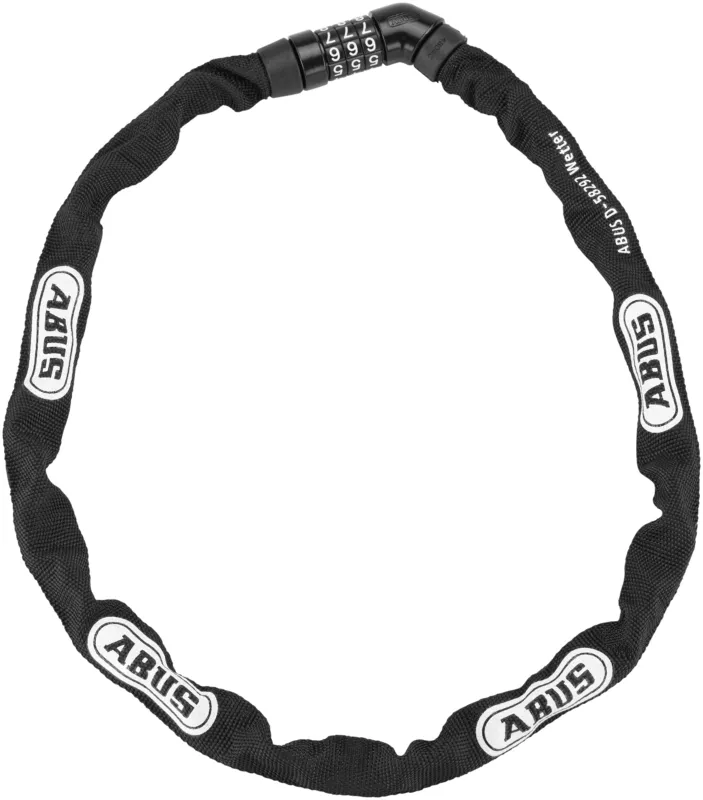 ABUS Steel-O-Chain 4804C/110 Kettenschloss schwarz Neue Ware