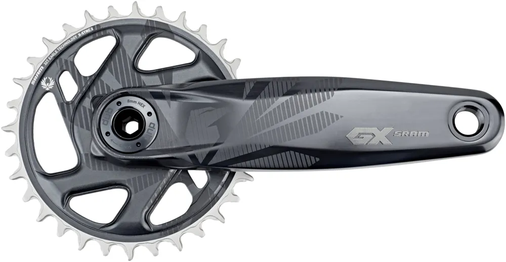 SRAM GX Eagle SuperBoost+ DUB Kurbelgarnitur 12-fach 32 Zähne DM grau Nur Für Kurze Zeit
