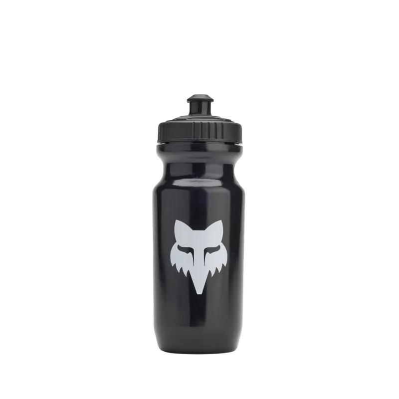 Nur Heute Fox Head Base Water Bottle 650ml Black