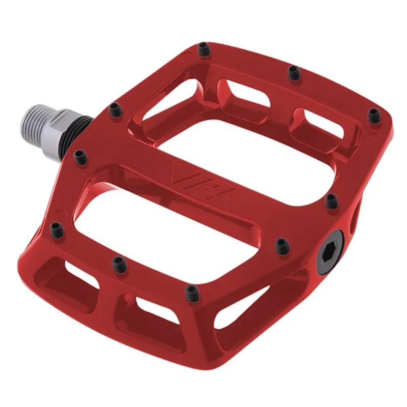 DMR V12 Plattform Pedale red Gratis Versand