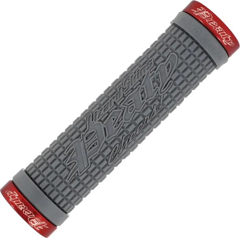 Lizard Skins Peaty Cheers Lock-On Griffe grey/red Rabatt