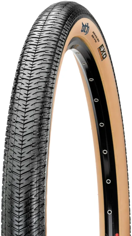 Maxxis DTH Folding Tyre 26x2.15" MaxxPro EXO Tanwall black/light brown Meistverkauft