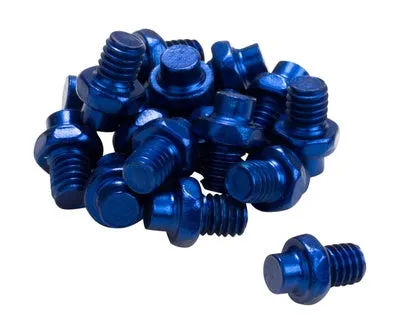 Schneller Versand Reverse Pins blau