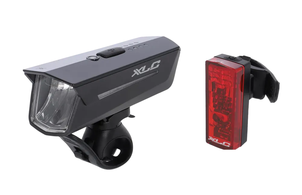 Beliebt XLC CL-S24 PROXIMA LED Akku Beleuchtungsset alufarbig