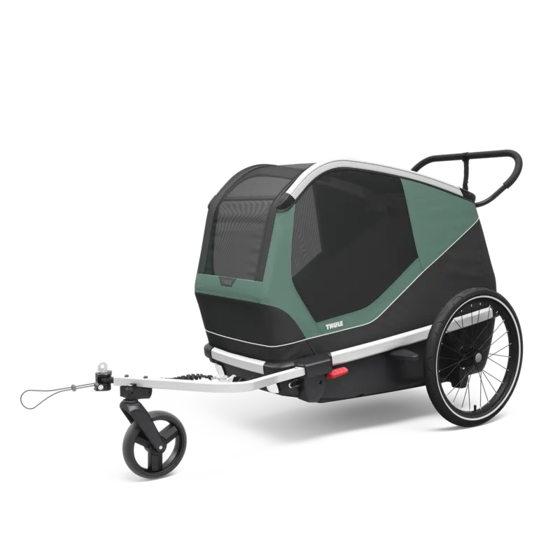 Begrenztes Angebot Thule Bexey Hazy L Hundeanhänger grün