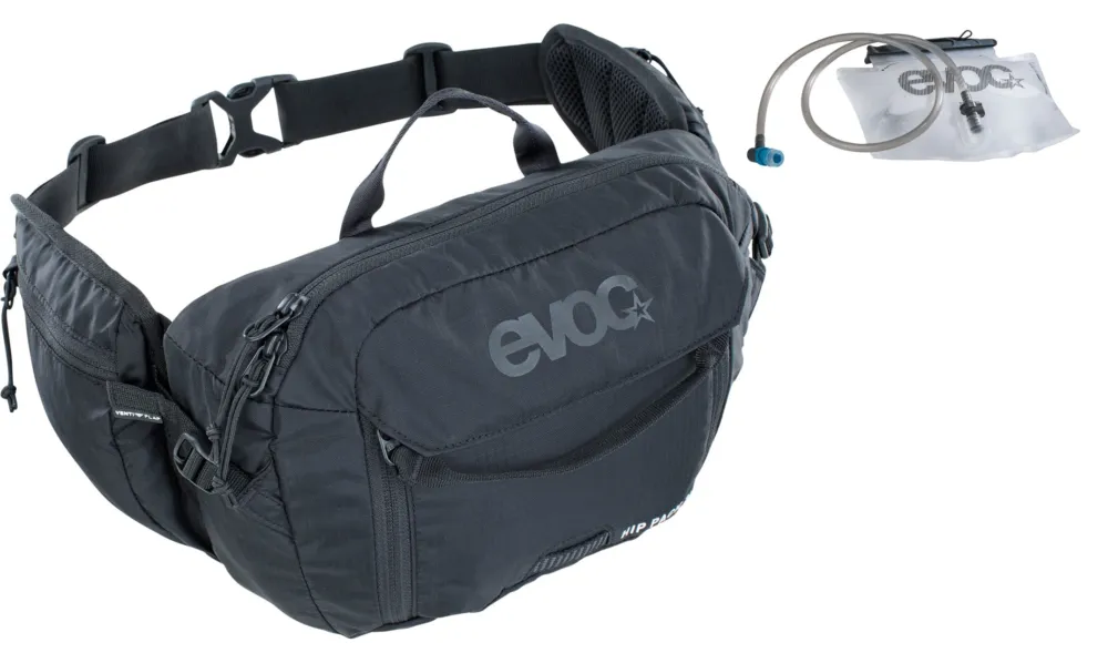 EVOC Hip Pack 3l + Trinkblase 1,5l schwarz Beliebt