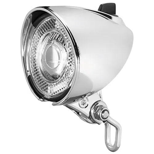 Begrenztes Angebot Busch + Müller Lumotec Classic N LED Scheinwerfer silber