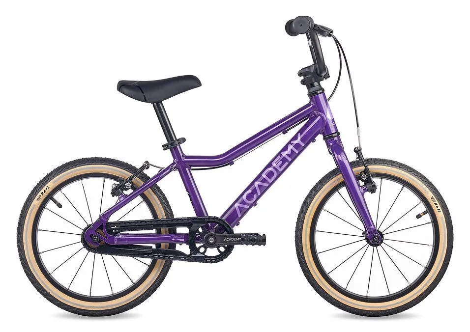 Nur Für Kurze Zeit ACADEMY Grade 3 (2026) | 16 Zoll Kinderfahrrad | Purple