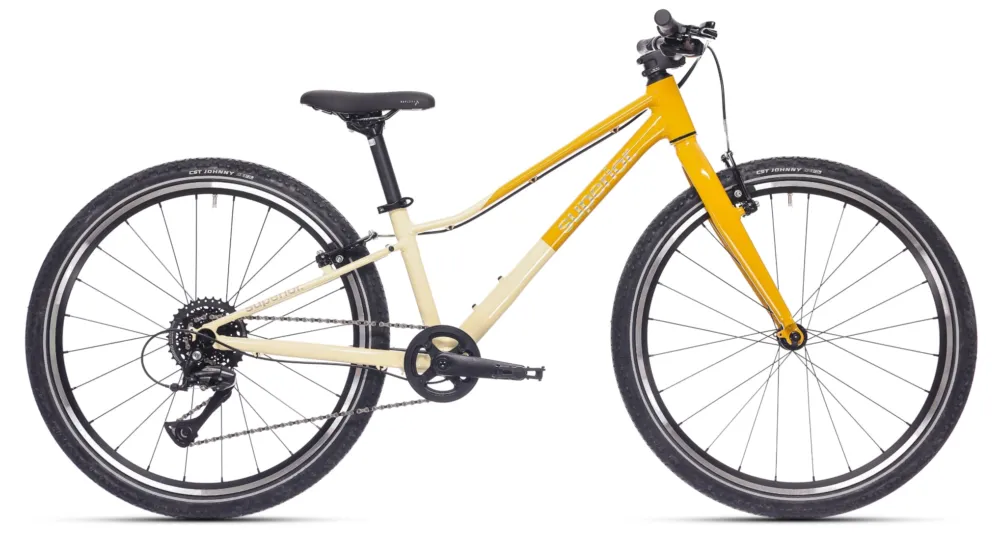 Echt Superior F.L.Y. 24 VB (2026) | 24 Zoll Kinderfahrrad | Gloss Yellow