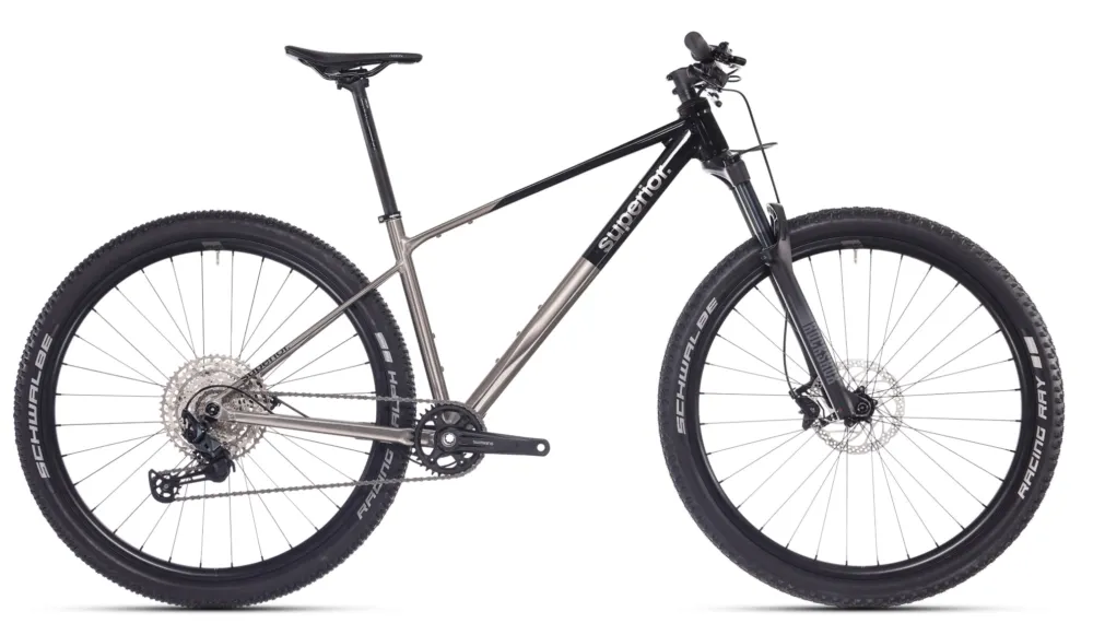 Superior XP 6.2 (2026) | 29 Zoll MTB Hardtail | Gloss Brush Alu / Black Super-Preis