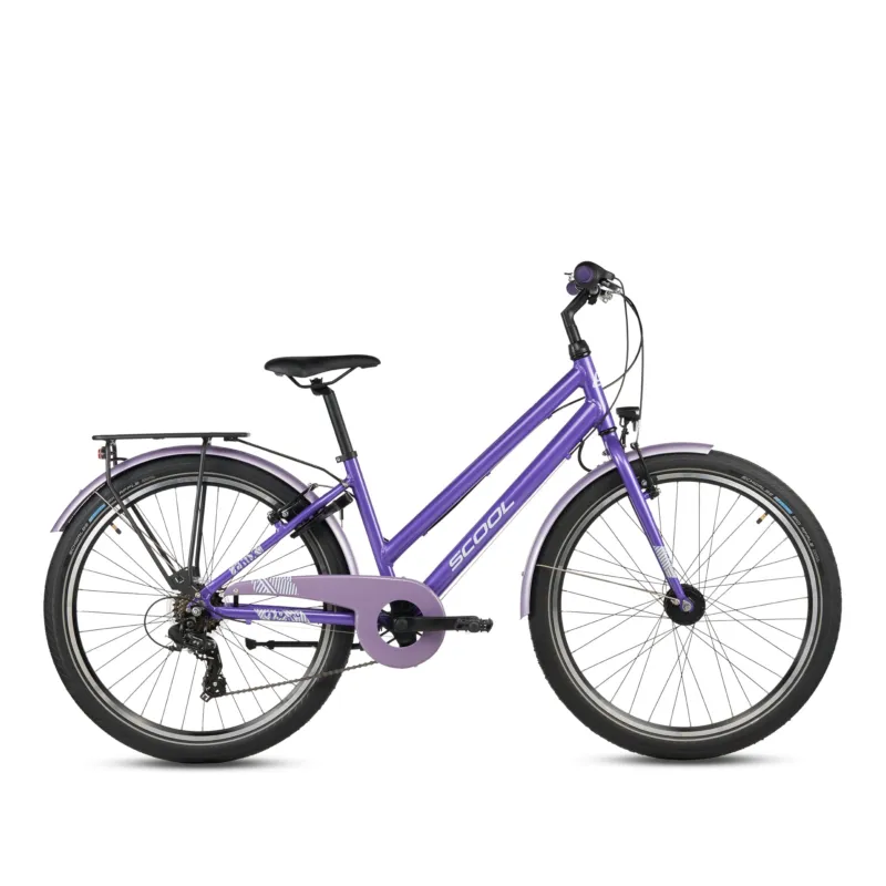 S'COOL chix Pro 26-K7 (2026) | 26 Zoll Jugendfahrrad | Purple/Lavender Neu Im Sortiment