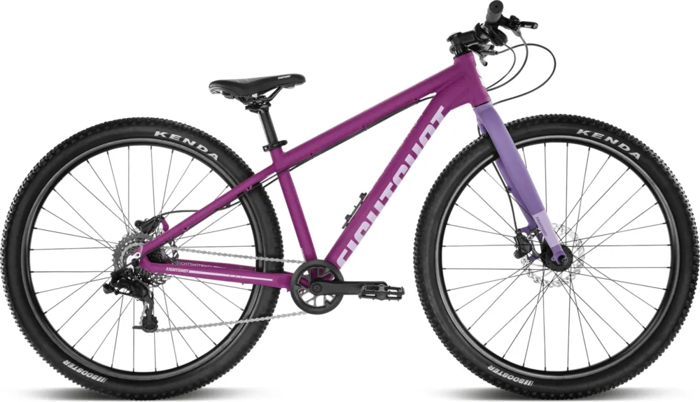 Begrenztes Angebot Eightshot COADY 275 SL DISC (2026) | 27,5 Zoll Jugend-/Kinder-MTB | flat violet
