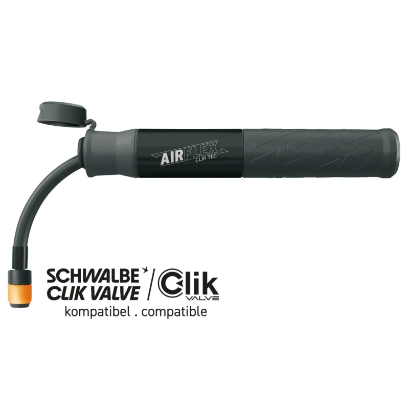 Kostenloser Rückversand SKS Germany AIRFLEX EXPLORER - CLIK TEC Minipumpe Black