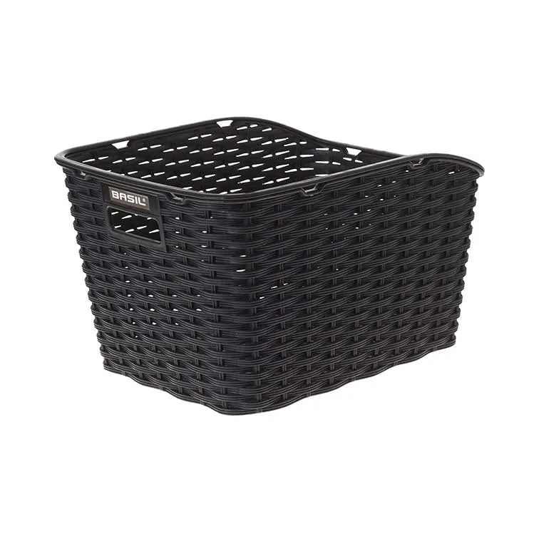 Garantierte Lieferung Basil Weave WP Hinterradkorb schwarz