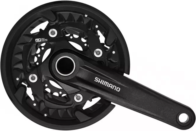 Kurbelgarnitur MTB FC-MT500 3x10 Schwarz | 40-30-22 | 170 Meistverkauft