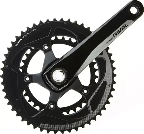Kurbelgarnitur Rival 22 BB30 Schwarz | 30mm | 52-36 | 170 Knallerangebot