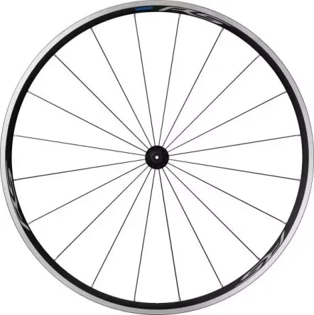Laufrad Road WH-RS100-CL Schwarz | 622-17C | Vorderrad Markenprodukt