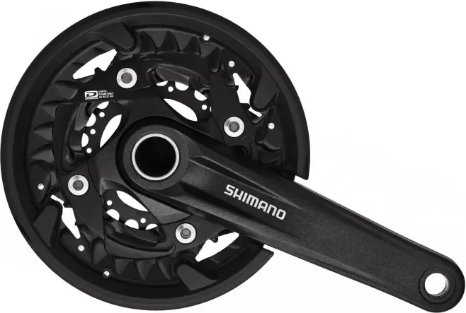 Kurbelgarnitur MTB FC-MT500 3x10 Schwarz | 40-30-22 | 175 Direkt Vom Hersteller