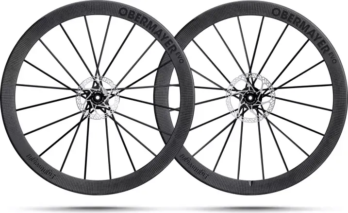 Sonderaktion Obermayer EVO Schwarz Edition | 24mm | Campagnolo EXP | Laufradsatz