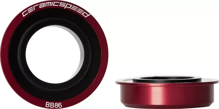 BB92 Innenlager für Shimano MTB Red | coated Neu Im Sortiment