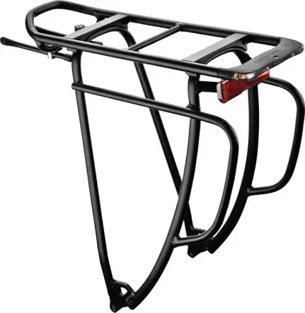 Günstig Gepäckträger Shine Evo Tour schwarz | 29" | für Nabendynamo