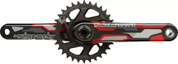 Kurbel Descendant CoLab Troy Lee Designs Eagle Boost Schwarz | DUB | 32 | 165 | 52.0mm Kostenloser Rückversand