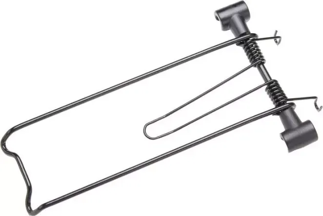 Federklappe Clamp-it schwarz | 12 / 100 mm | für Shine Evo Top-Preis