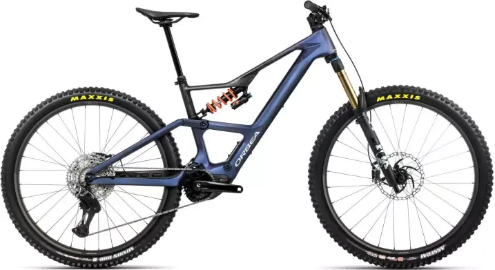 Neue Ware Rise LT M-TEAM XT Di2 630Wh - 2025 Tanzanite Carbon View - Carbon Raw (Matt) | L