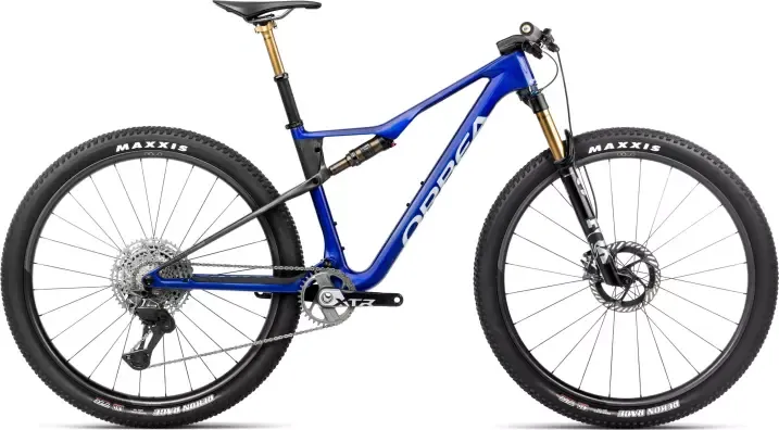 Ausverkauf Oiz M-TEAM FACTORY - 2026 Cobalt Blue (Gloss) - Carbon Raw (Matt) | M