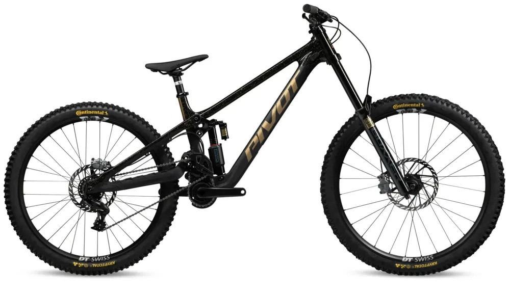 Sonderaktion Pivot Phoenix V5 Ride GX DH MX AL Black Gold 2025 - S1
