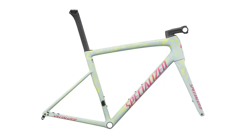 Saisonangebot Specialized TARMAC SL8 FRMSET - DUNE WHITE/BLACK PEARL / 49 cm