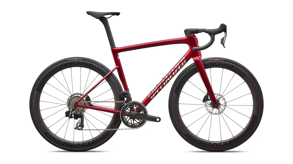 Expressversand Specialized Tarmac SL8 Pro AXS Red Sky/Chrome Decal 2026 - 54 cm