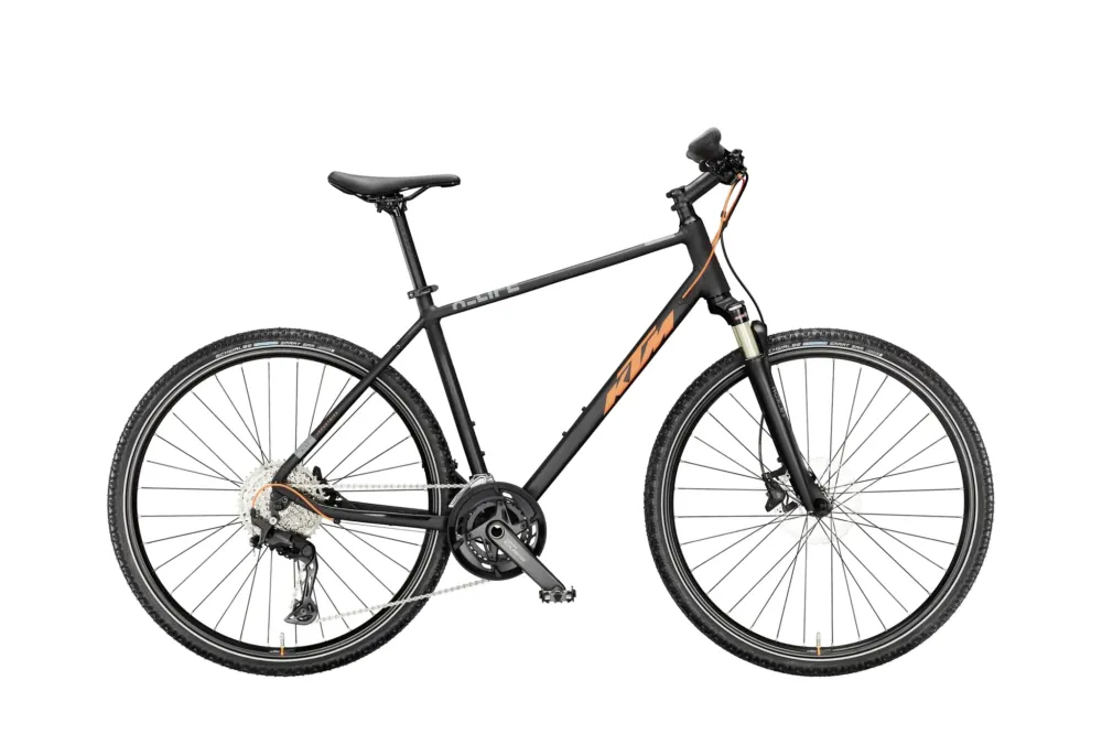 KTM X-LIFE 1964 CROSS Diamant Black Matt (Orange) - 51 cm Bestseller
