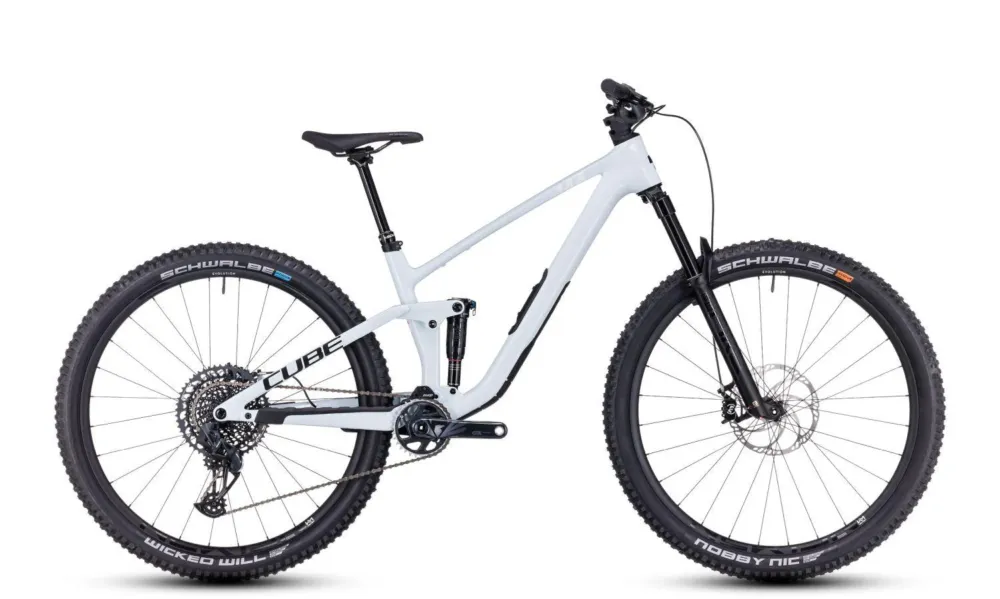 Must-Have Cube Stereo ONE44 C:68X SLX frostwhite´n´black - S