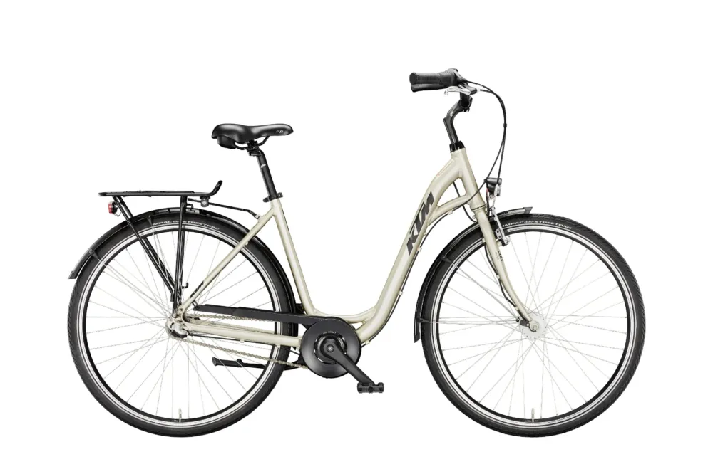 KTM CITY FUN 28 D-W Champagne Matt (Black&Orange) - 51 cm Rabatt