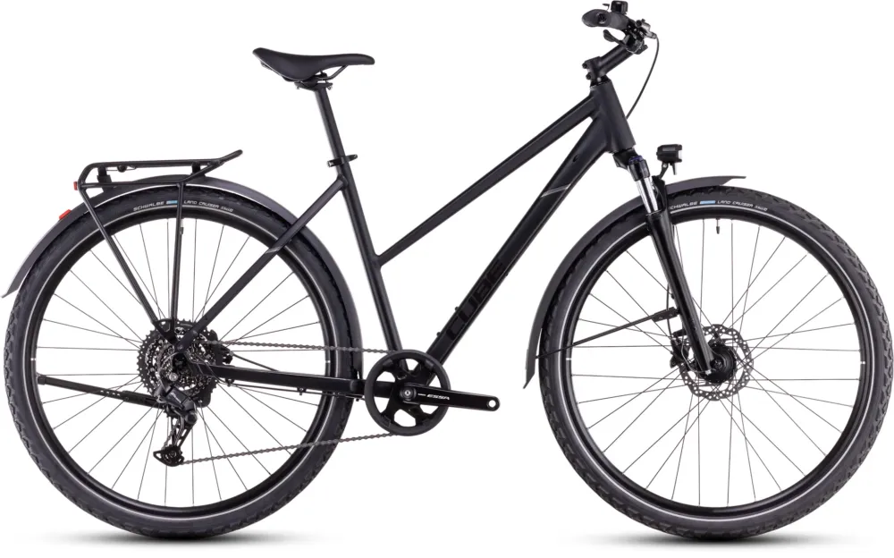 Sale Cube Nature ONE Allroad black´n´black Trapeze 2026 - 50 cm