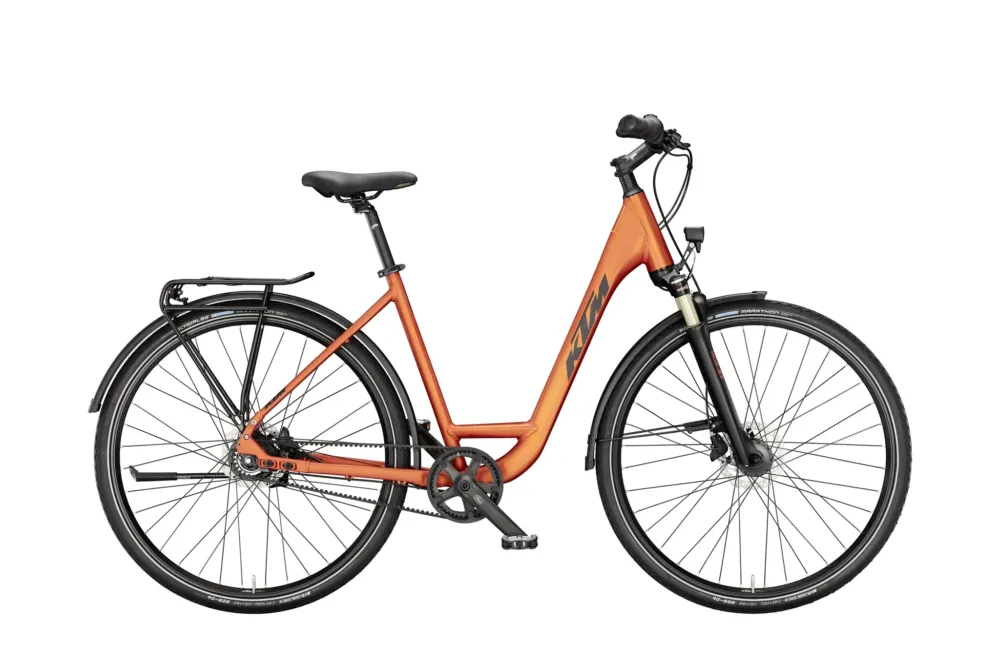 KTM LIFE EIGHT Tiefeinsteiger Burnt Orange Matt (Blk&Orange) - 46 cm Direktkauf