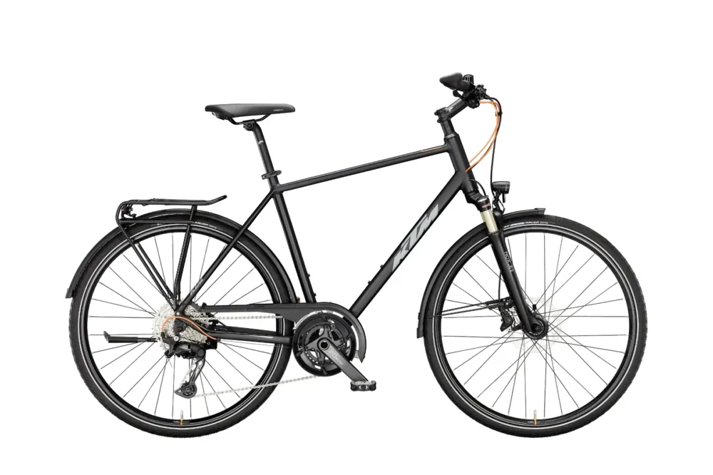 Neue Ware KTM LIFE 1964 Diamant Black Matt (Grey&Orange) - 63 cm
