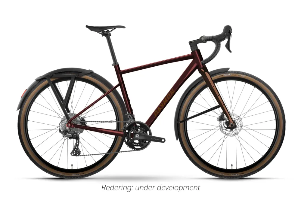 Aktuell Raymon Territ Pro Street 700 x22S GRX maroonbrown/brick 2026 - M