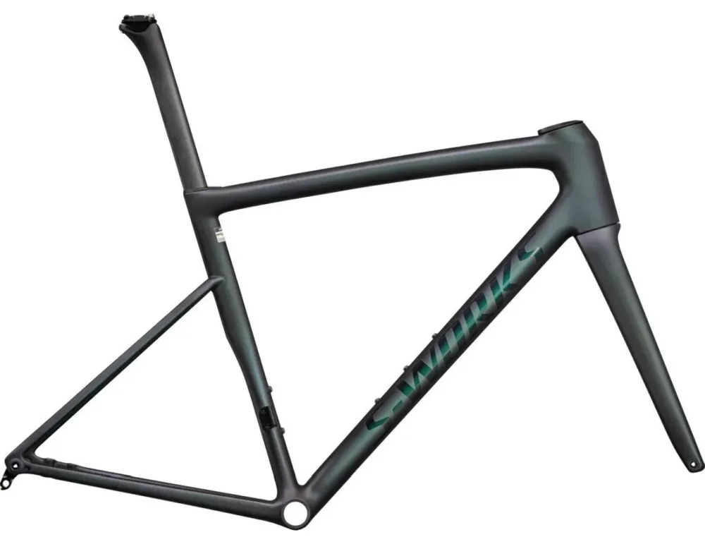Specialized TARMAC SL8 S-Works FRAMESET SATIN CARBON/BLACK TINT OVER CHAMELEON BLEND/SUPERNOVA - 44 cm Direktkauf