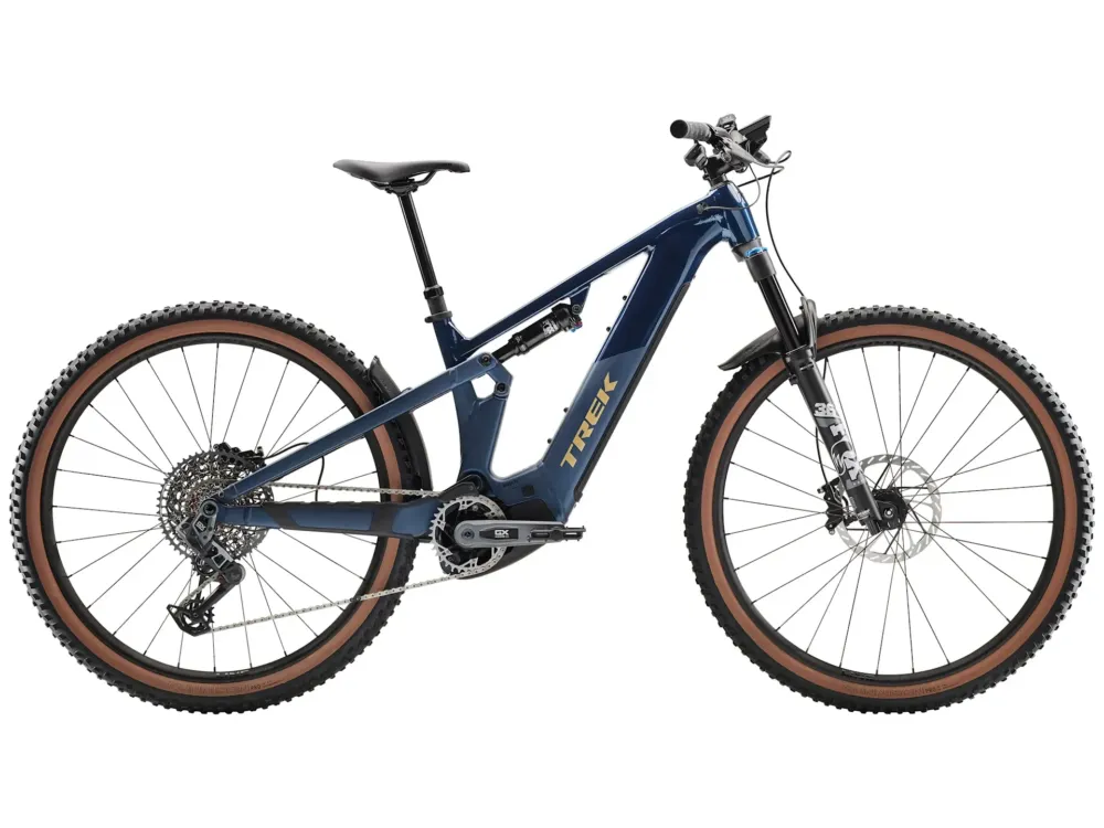 Gratis Versand Trek Powerfly+ FS 8 Matte/Gloss Mulsanne Blue 2026 - M