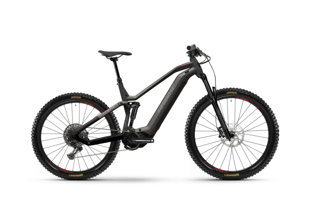 Haibike ALLMTN 2 720 pebble/black/red matt 2025 - S Solange Der Vorrat Reicht