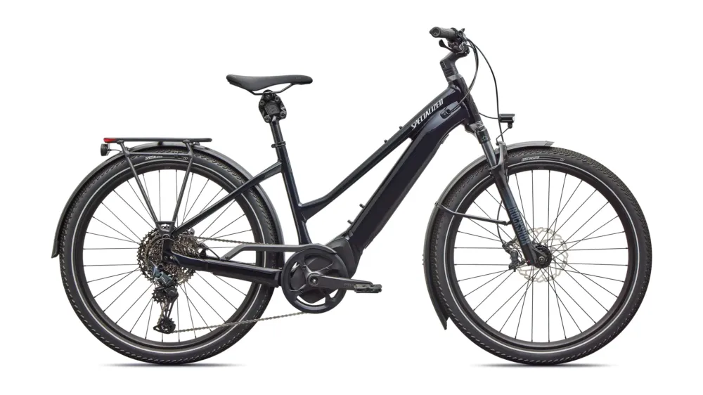 Specialized Vado 5.0 Step Through Gloss Castblack / Satin Silver Reflective 2026 - XL Preis Gesenkt
