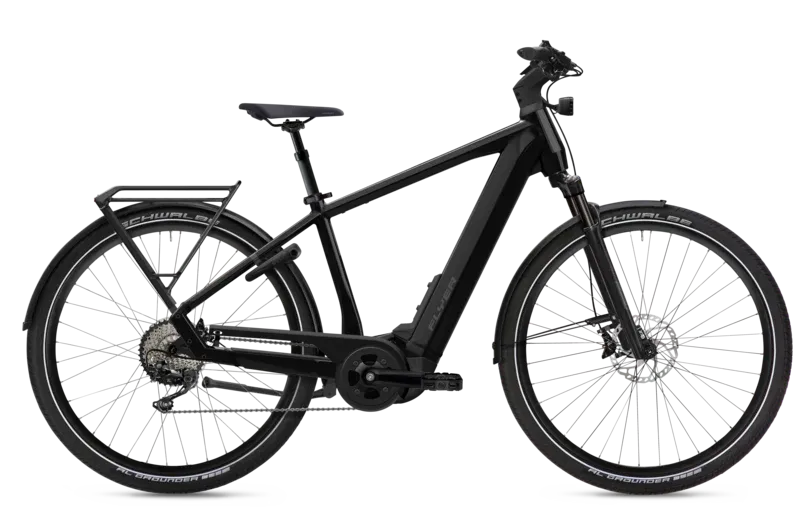 Flyer Upstreet 7.10 Pearl Black Gloss Gent - XL Begrenztes Angebot
