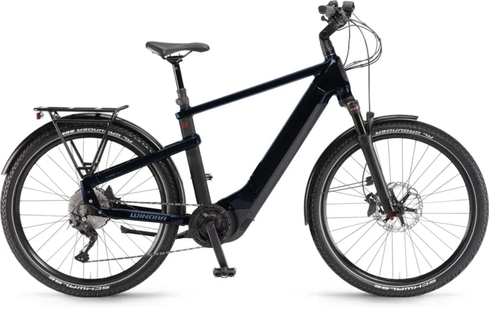 Neue Ware Winora Yakun 10 Darkblue High - 55 cm