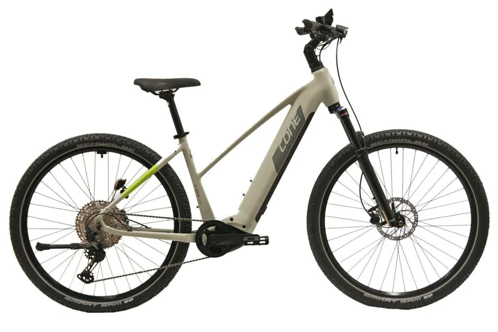 CONE eCross IN 4.0 Trapez 750Wh Grau/Schwarz - 49 cm Beliebt