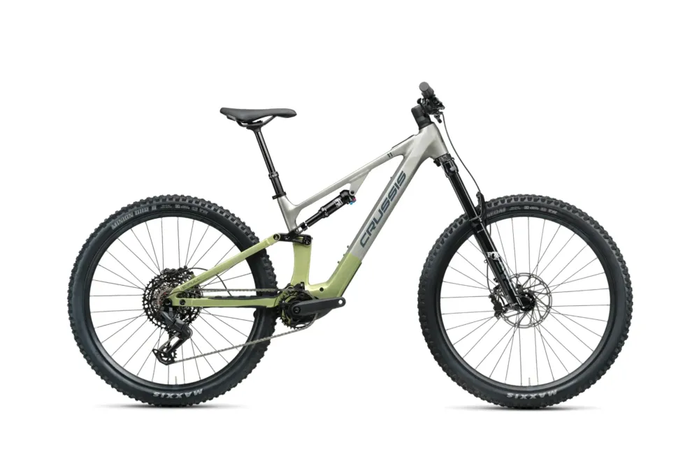 Crussis e-Full 11.11 800 green/grey/silver 2026 - L Meistverkauft