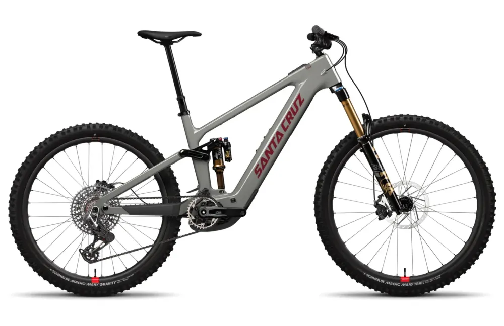 Billig Santa Cruz Vala 1 CC X0 AXS RSV Gloss Grey 2026 - XL